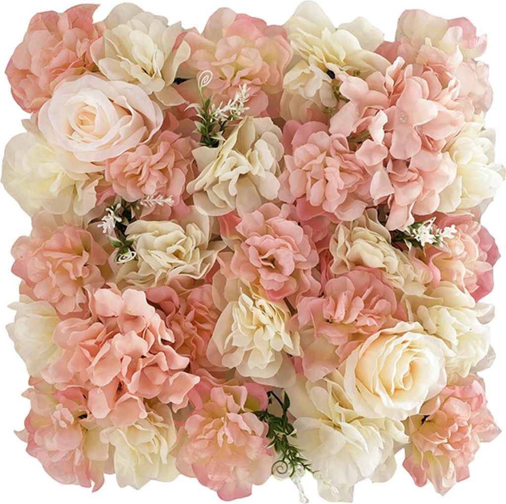 Künstliche Rose Blume Wand Panel Hochzeit Braut Baby Shower Party DIY Platz 3D Floral Wand Hintergrund Dekoration Fotografie Prop