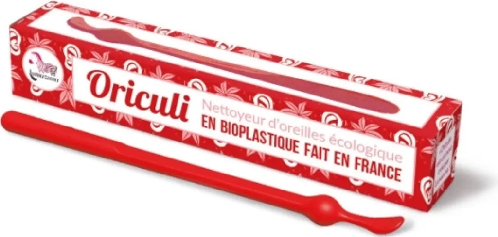 Oriculi Rosso per Tutta la Famiglia - Pulizia Orecchie in Bioplastica