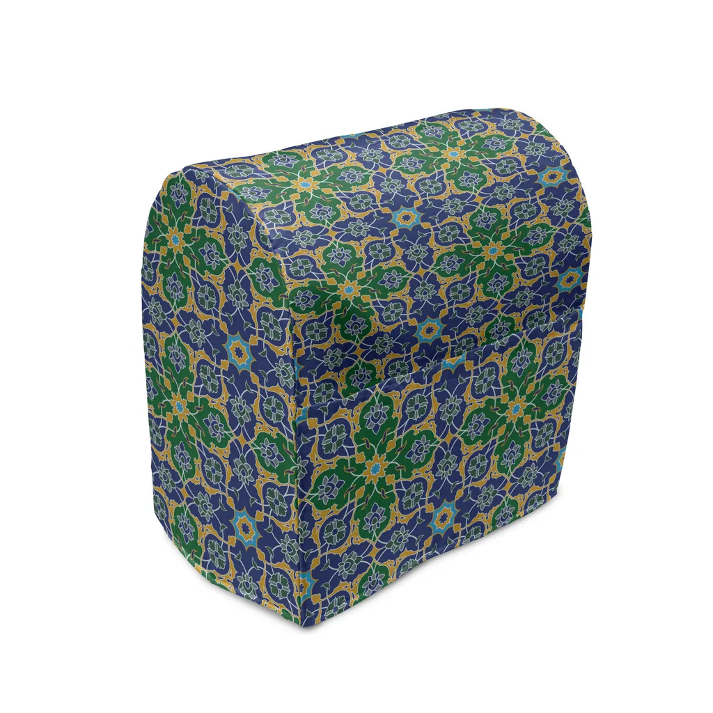 ABAKUHAUS Housse pour Mixeur Orient - Protection Cuisine Damas 36x39x24
