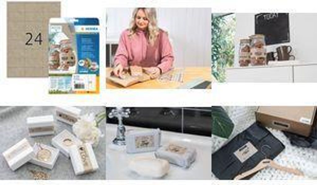 HERMA Etiketten aus Silphie-Papier Durchmesser: 40 mm Produktbild 7