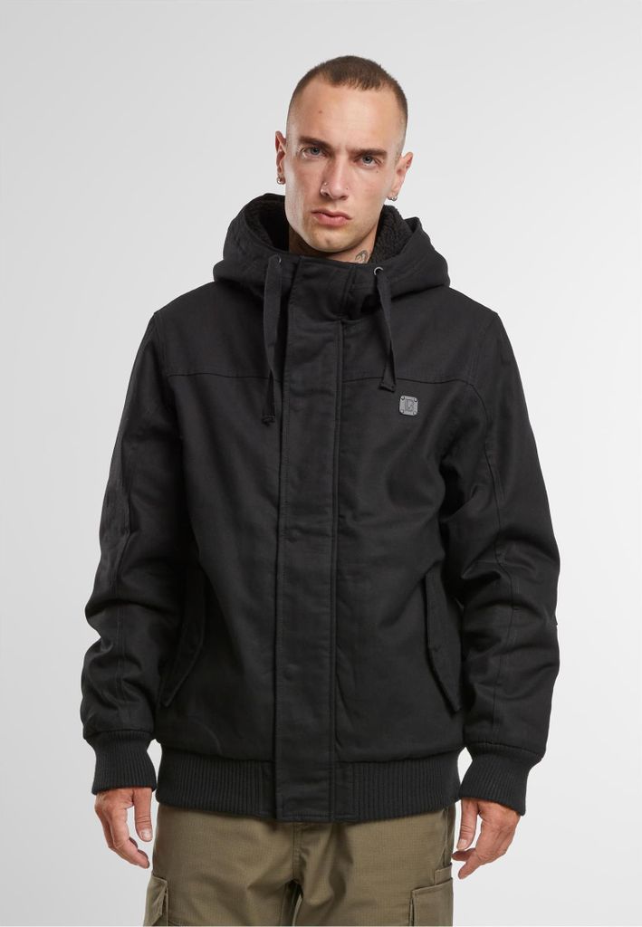 Brandit Winterjacke Herren Essential Jacket schwarz Basics 100% Baumwolle 5XL