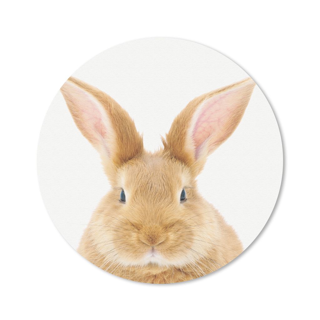 MuchoWow Mauspad Mousepad Kinder - Kaninchen - Kind - Mädchen - Jungen 40x40 cm - Mousepads - Maus Mat - Pad - Mausunterlage - Schreibtisch Acce...