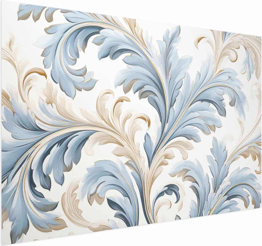 Posterpapier Poster - Baroque Vines in Light Colors 30x21 cm Muster f-H-10011-ao-a