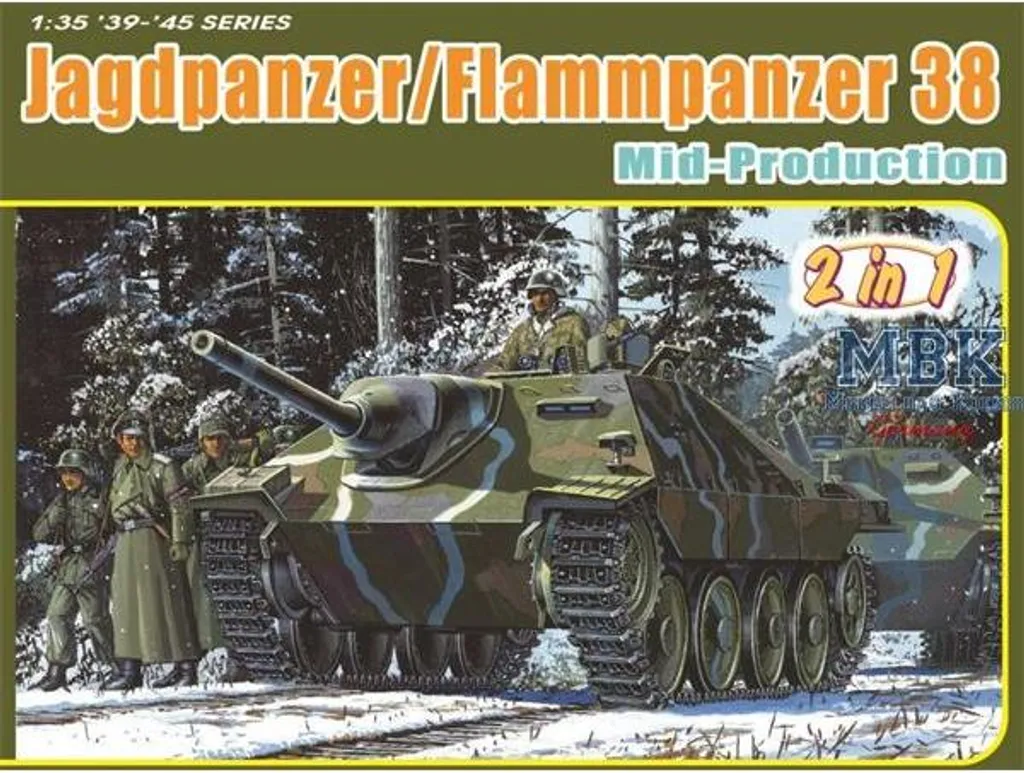 Maquette Chasseur de Chars 38 Hetzer Dragon 6845 Blindé à Monter