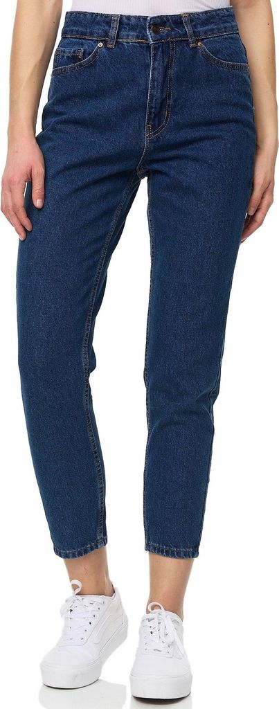 Tazzio Damen Mom Fit Jeans F129 (Dunkelblau, 40)