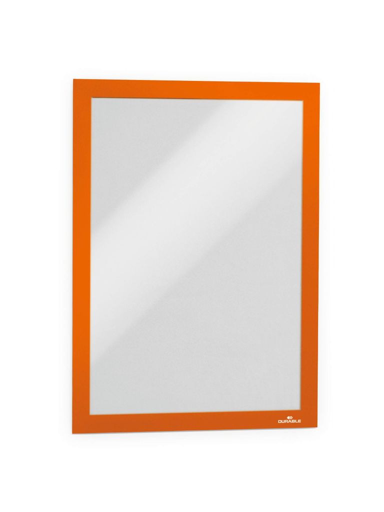 DURABLE Inforáme?ek DURAFRAME® A4, oranžová, 487209, 2 ks Obrázek produktu 