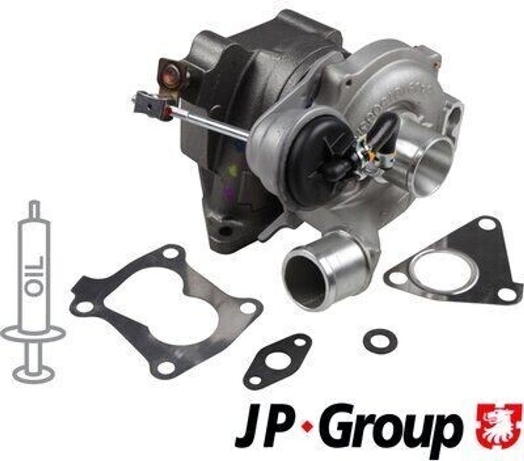 Turbolader JP GROUP 4317400900 für RENAULT Clio III Schrägheck (BR0/1, CR0/1)