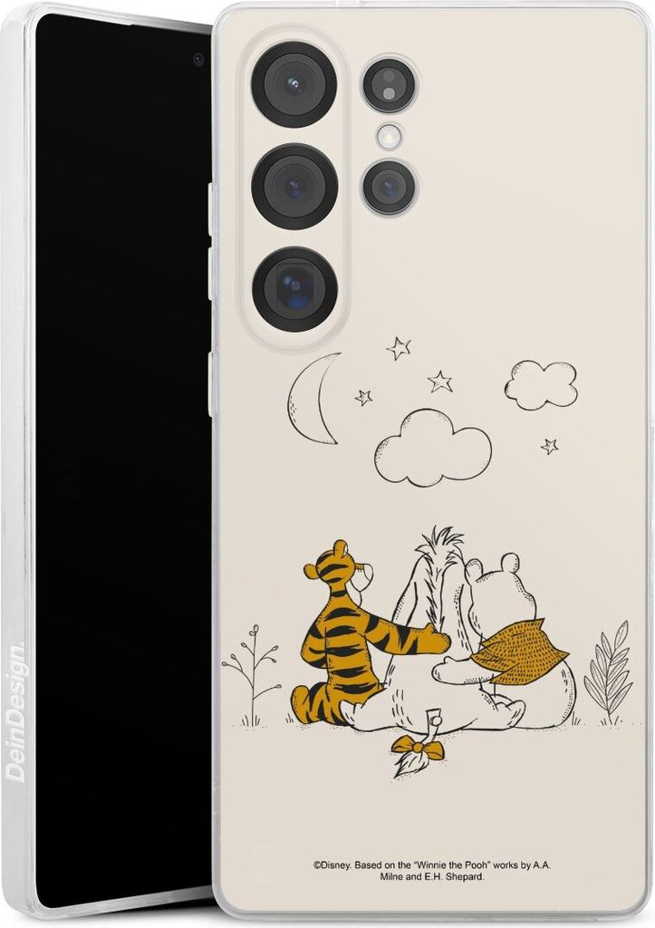 DeinDesign Handyhülle für Samsung Galaxy S25 Ultra Silikon Hülle Case Smartphone Schutzhülle Disney Offizielles Lizenzprodukt Winnie Puuh