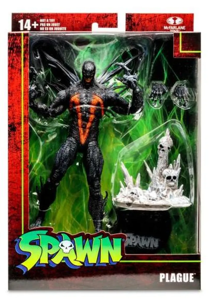 Statue articulée Spawn Plague 18 cm McFarlane pour collectionneur - 8