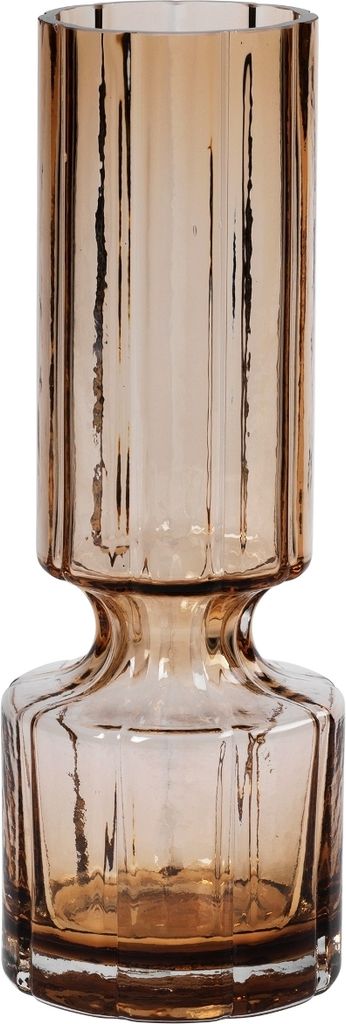 Broste Copenhagen Hyacint Vase Glas Indian Tan 28,3 cm