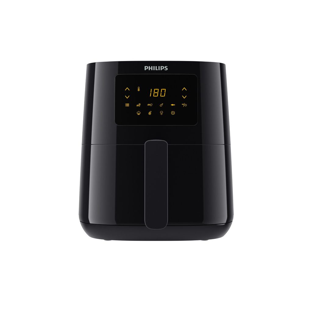 Philips Essential Rapid Air Heißlufttechnologie, 0,8 kg, 4,1 l, schwarzer Airfryer, China, 1 m, LED, 1400 W