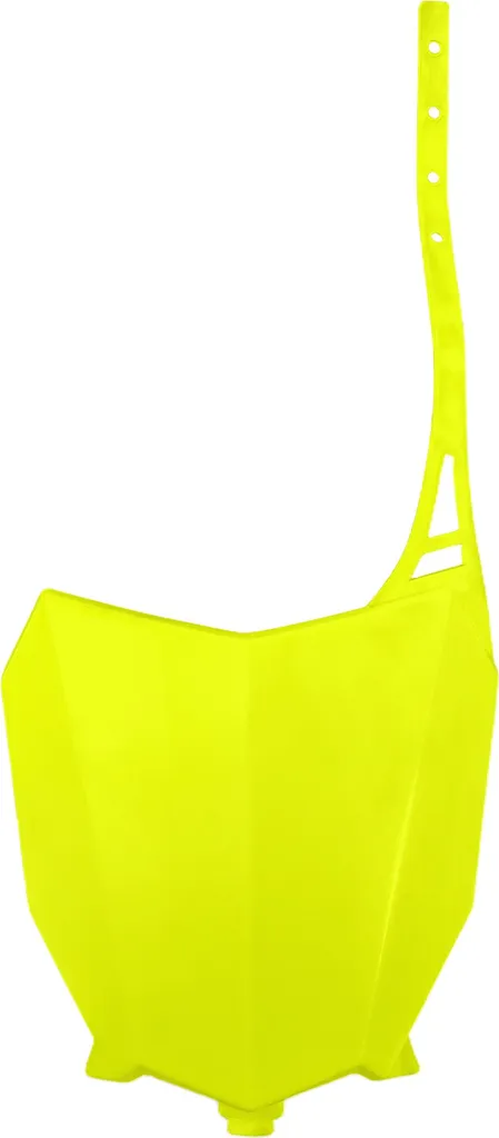 UFO PLAST Tabella Numero Giallo Neon - Resistenza Enduro Estremo
