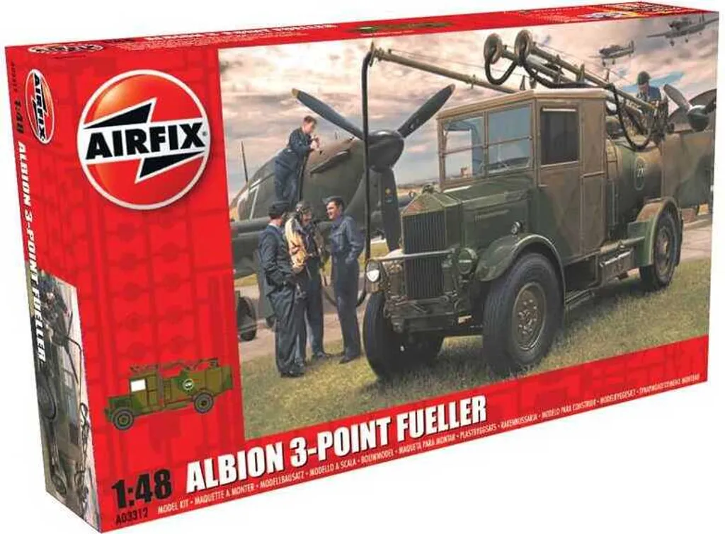 Albion Fueller 1:48 - Maquette de Ravitailleur pour Diorama Militaire