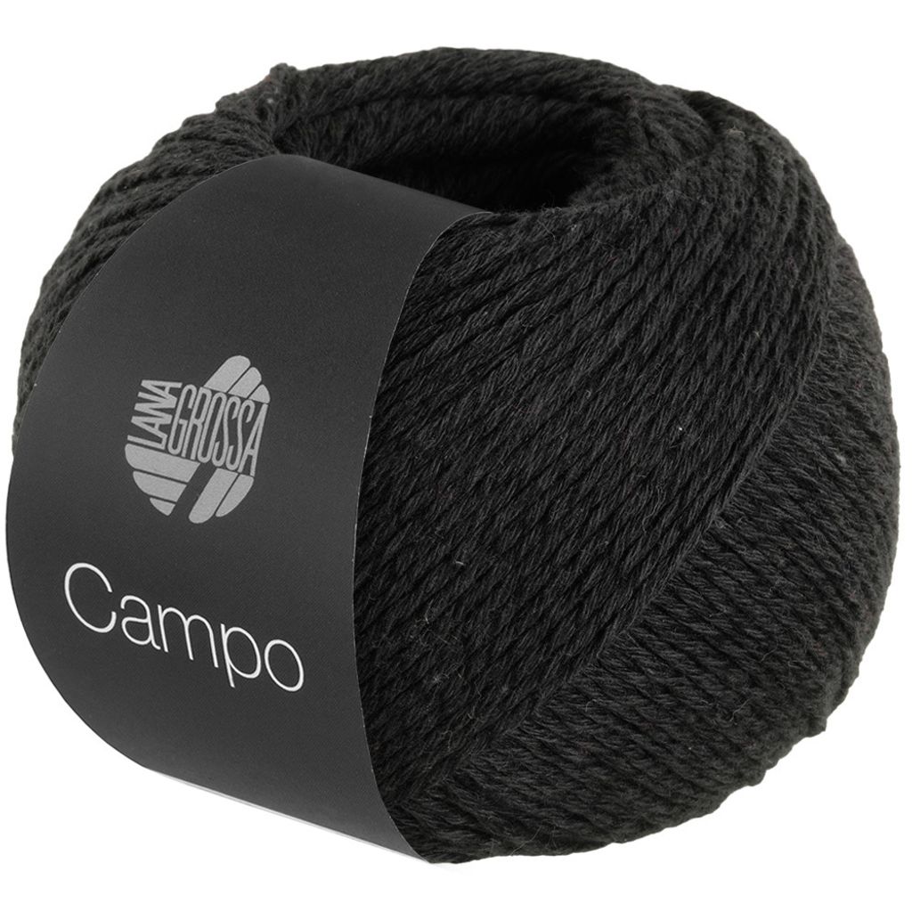 Lana Grossa - Campo 0024 schwarz Produktbild 