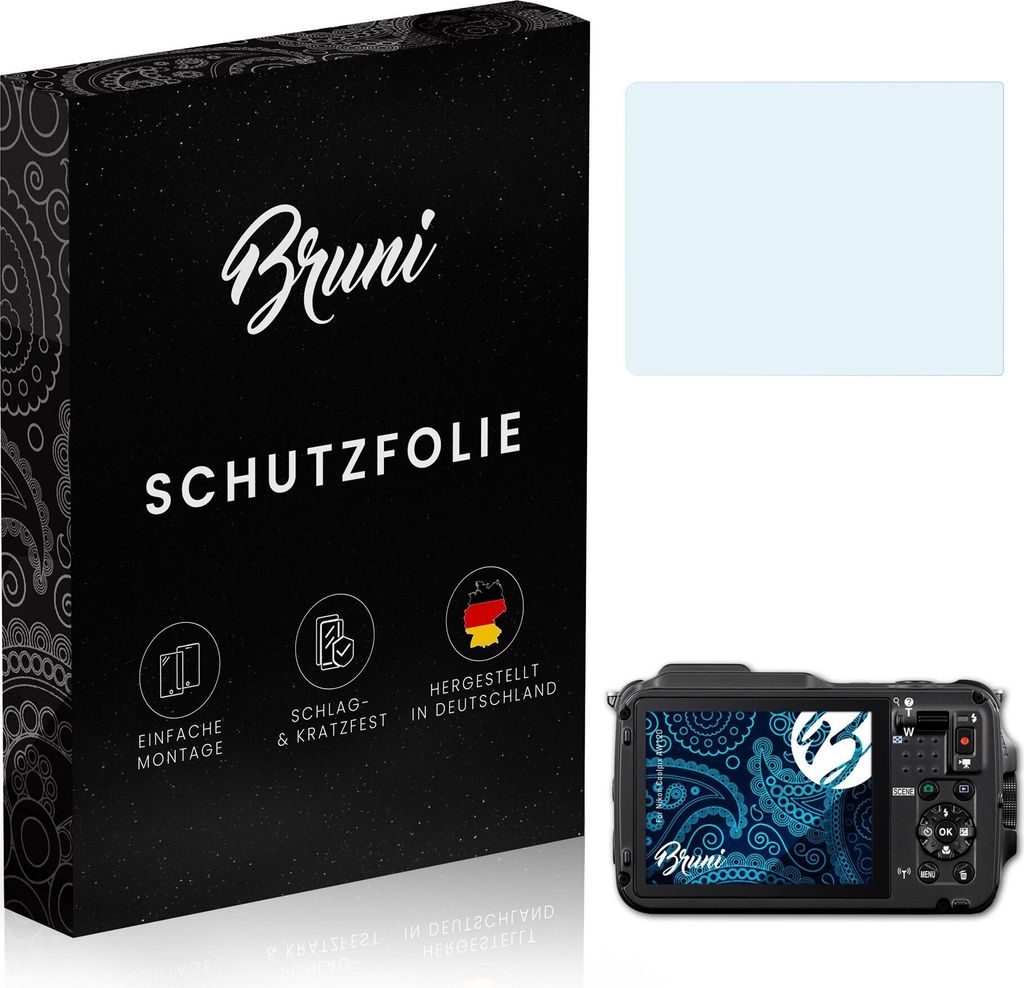atFoliX 4054274728777, Transparent, Nikon, Coolpix AW120, Klare Bildschirmschutzfolie, Kratzresistent, Glänzend