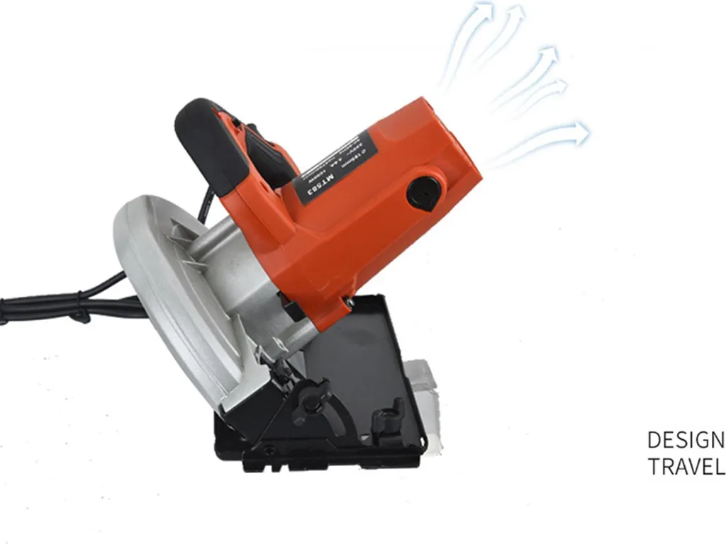 Scie circulaire électrique laser : finies les coupes de travers !