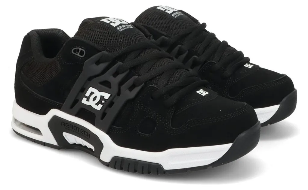 DC AT-2 Noir et Blanc 43 : Chaussure Durable avec Semelle Antidérapante