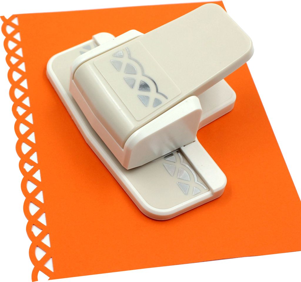 Edger Border Craft Punch Diamond Flowers Puncher gedeihen Quadrate fuer Geschenkanhaenger DIY Projekte Papierhandwerk Kartenherstellung Scrapbooking