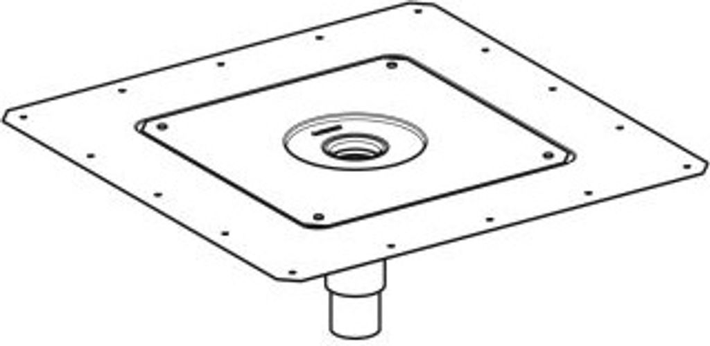 Geberit 359360001 Pluvia Dachdurchführung m.Brandschutz