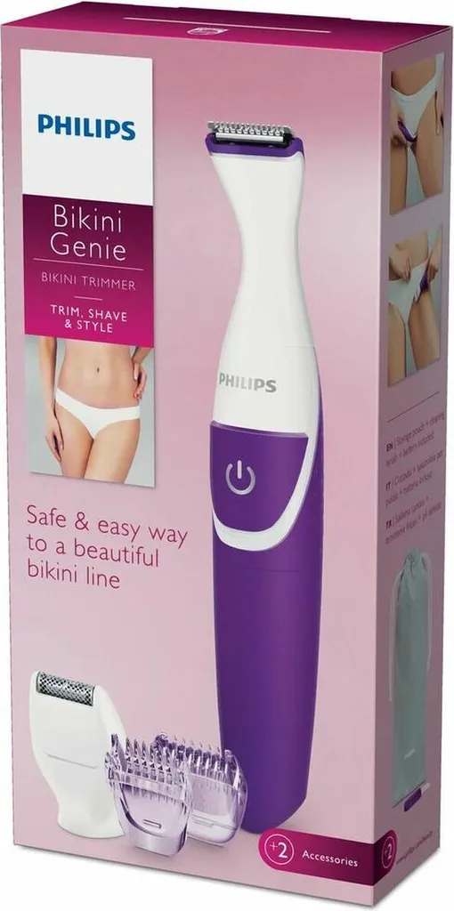 Routine Bikini Impeccabile con Philips BRT383/15 BikiniGenie