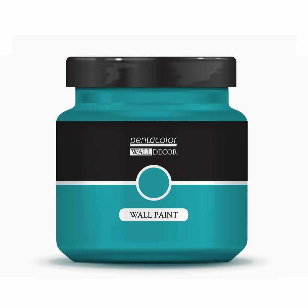 Peinture murale Mer d'Azur PENTART 1000 ml pour masquer les murs ternes