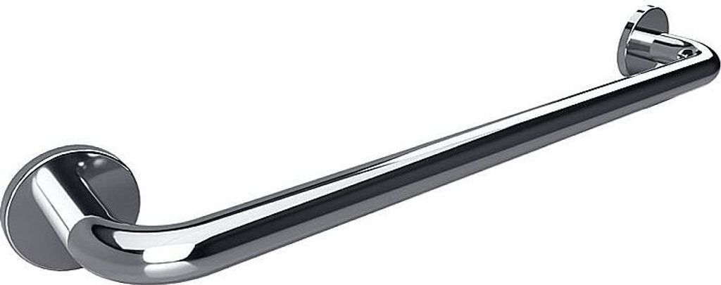 BELP Haltegriff Edelstahl poliert mit Abdeckung 780x80x106 mm, 120 kg Traglast für Bad & WC >> zum Bohren