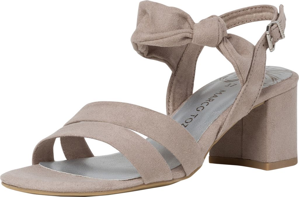 Marco Tozzi Damen Sandalette beige 2-2-28300-24 F-Weite Größe: 38 EU