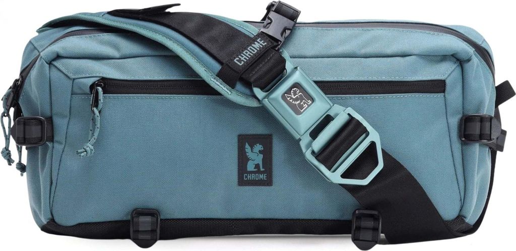 Kadet Nylon 9 - Umhängetasche 43 cm (steel blue)