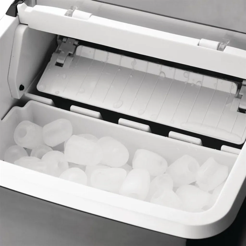 Machine à Glaçons Professionnelle Compacte 20 kg - Finition Inox - 6
