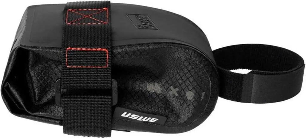 Sacoche de selle USWE 0.6L Noir - Sac à outils vélo ultra compact One Size