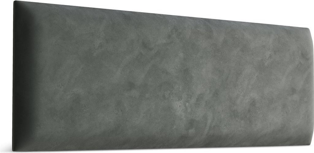 Muralo Polsterpaneel WANDPOLSTER Wandkissen Bettkopfteil Wandpaneel Magic Velvet Grau 2241 60cm x 20cm
