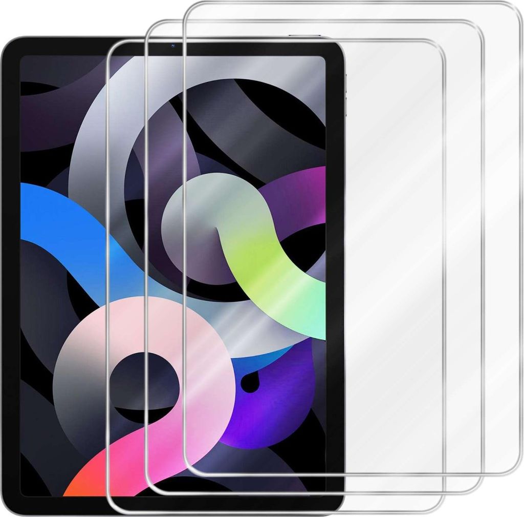 Cadorabo 3x Schutzfolie für Apple iPad AIR 4 (10.9 Zoll) in Produktbild 