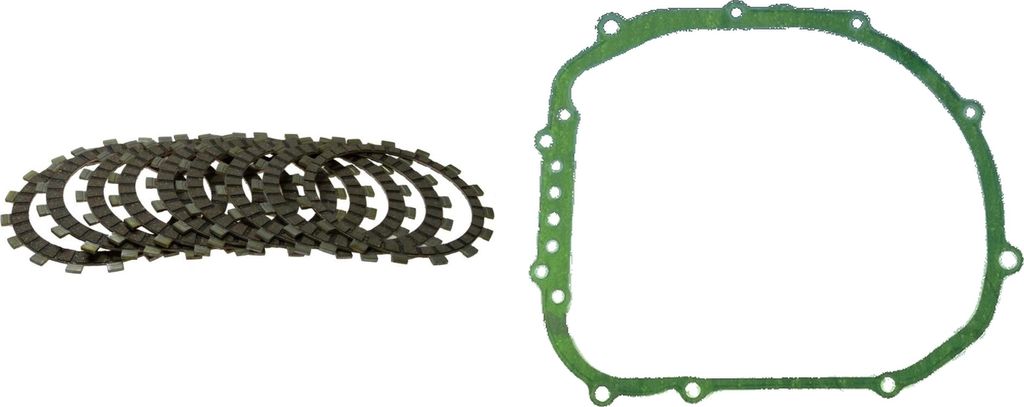 Kupplung Reibscheiben und Dichtung für Yamaha FZS 600 N Fazer Baujahr 1998-2003 - Neu
