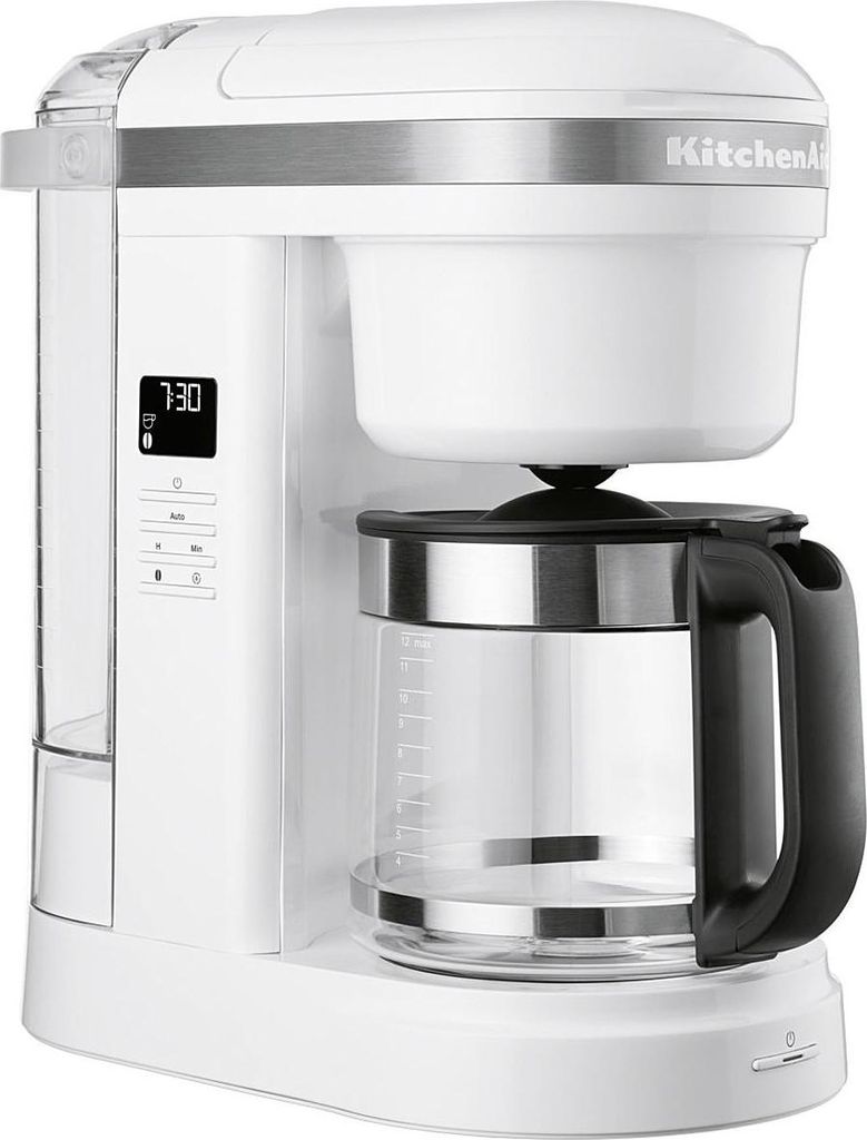 KitchenAid 5KCM1208EWH, Kávovar, 1,7 L, Mletá káva, 1100 W, Obrázok produktu 