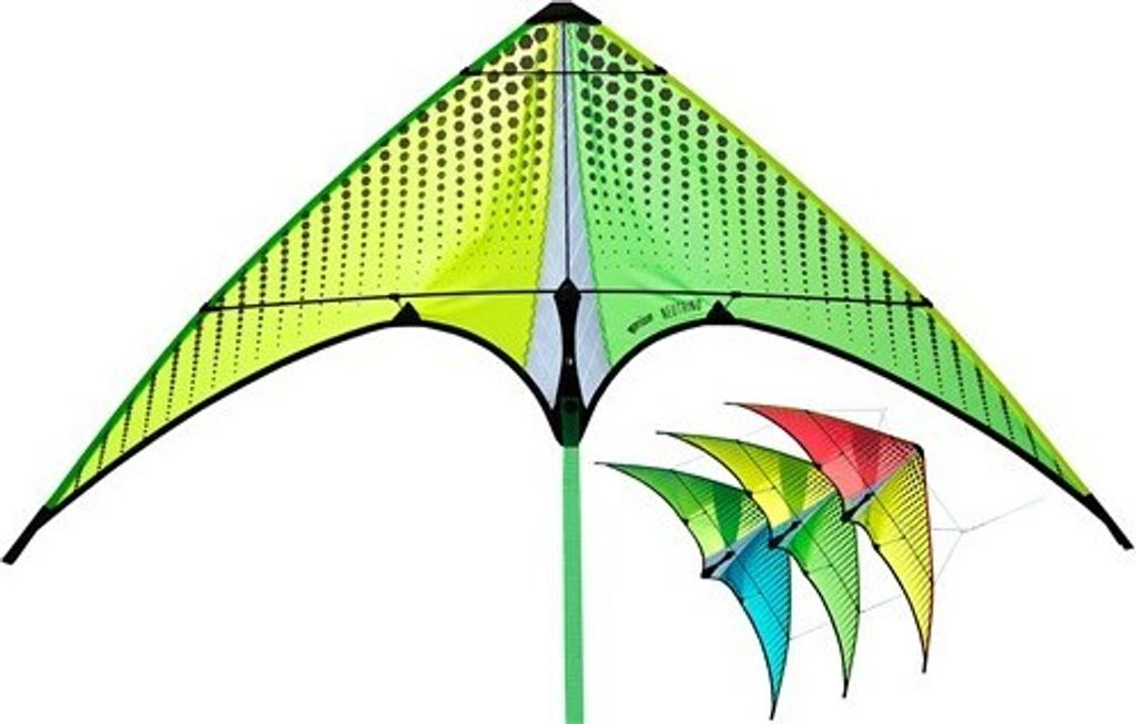 Lenkdrachen Prism Neutrino Stacker Citron SKNEUY Gelb 100 cm