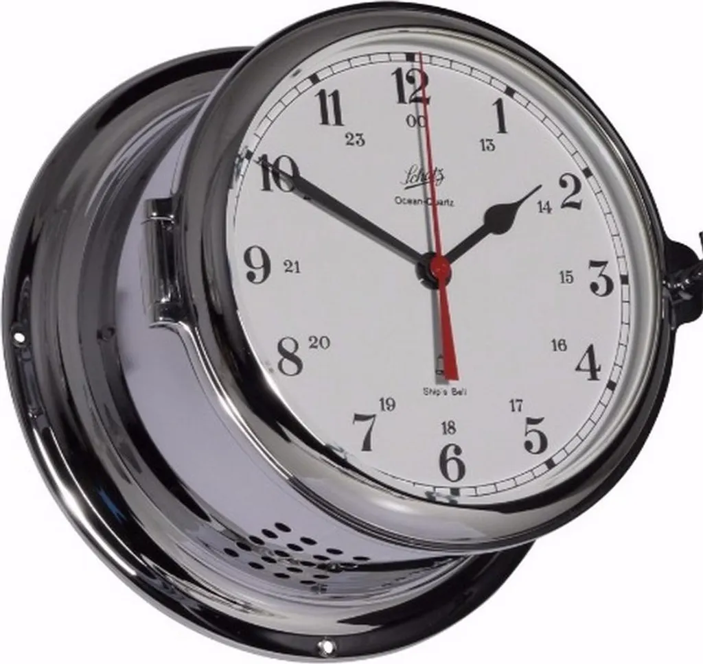 Horloge de marine murale Delite 483 CSA pour décoration de nautisme