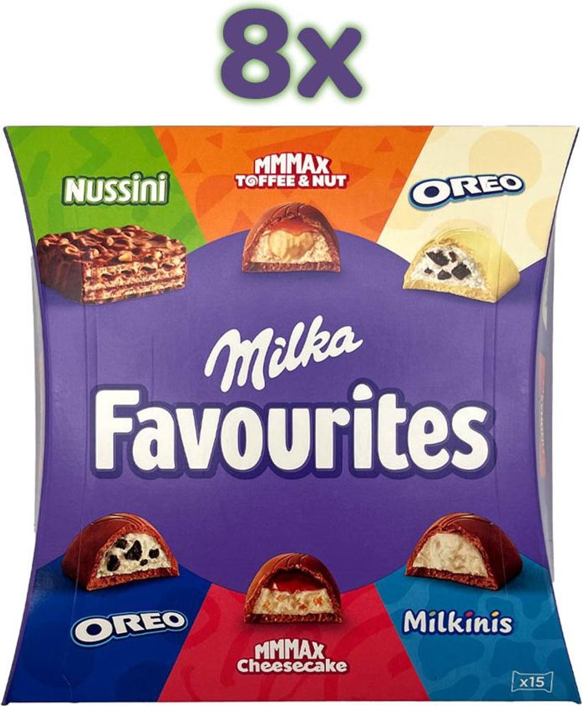 Milka Favourites 8x 141g Schachtel