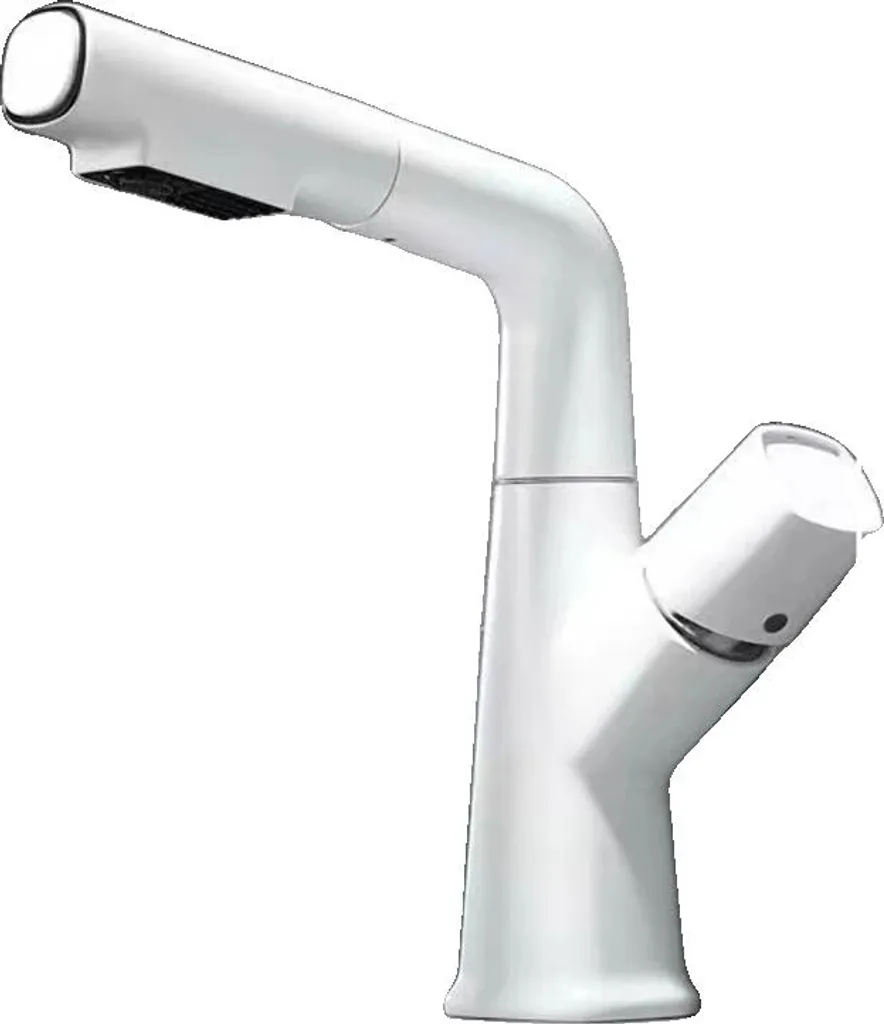 Sostituzione Rubinetto Lavabo Bianco Acciaio Inox - Ideale Ristrutturazione