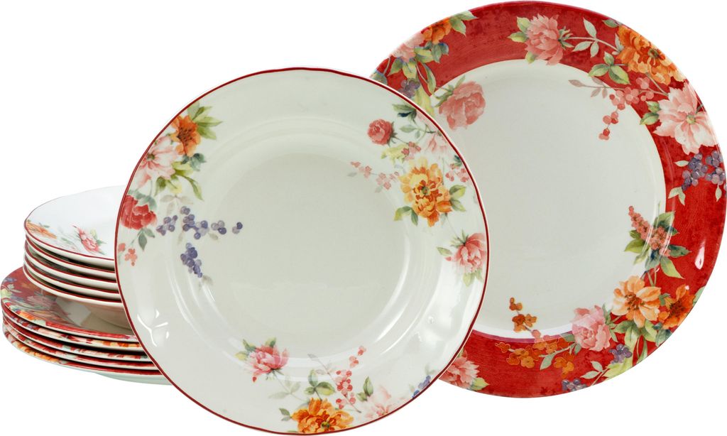 CreaTable, 24488, Crimson Creme, Tafelservice 12-tlg, Produktbild 