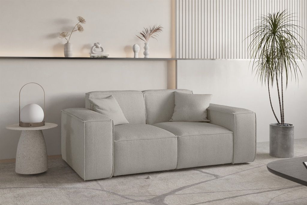 Sofa Designersofa CELES PREMIUM 2-Sitzer in Stoff Scala Produktbild 