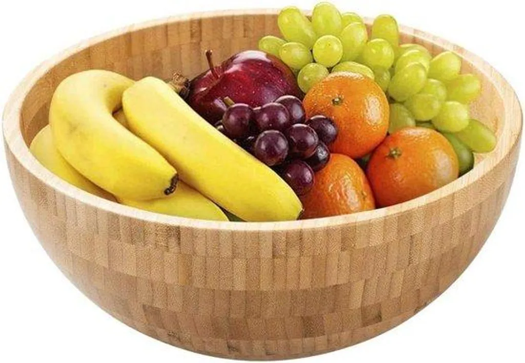 Panier de cuisson en bambou naturel pour barbecue et service de table
