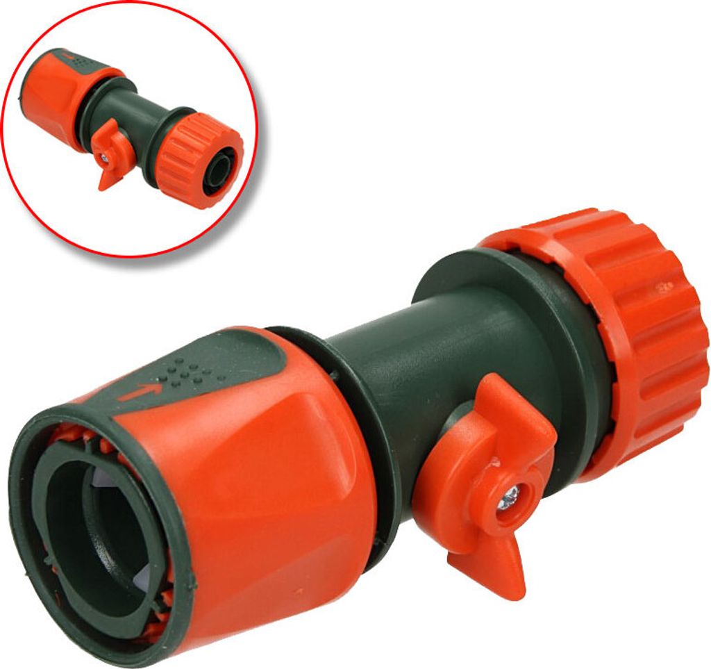 Ramp Schnellkupplung Für Gartenschlauch 1/2" Gummi Mit Produktbild 
