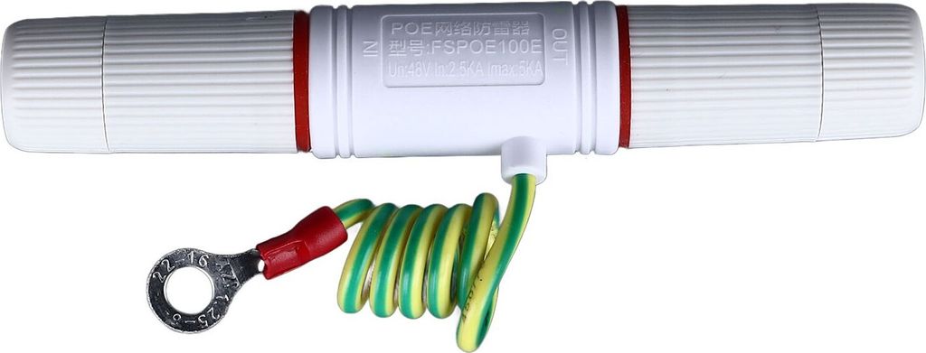 POE Gigabit RJ45 Prepäťová ochrana Vodotesný sieťový zvodič Obrázok produktu 