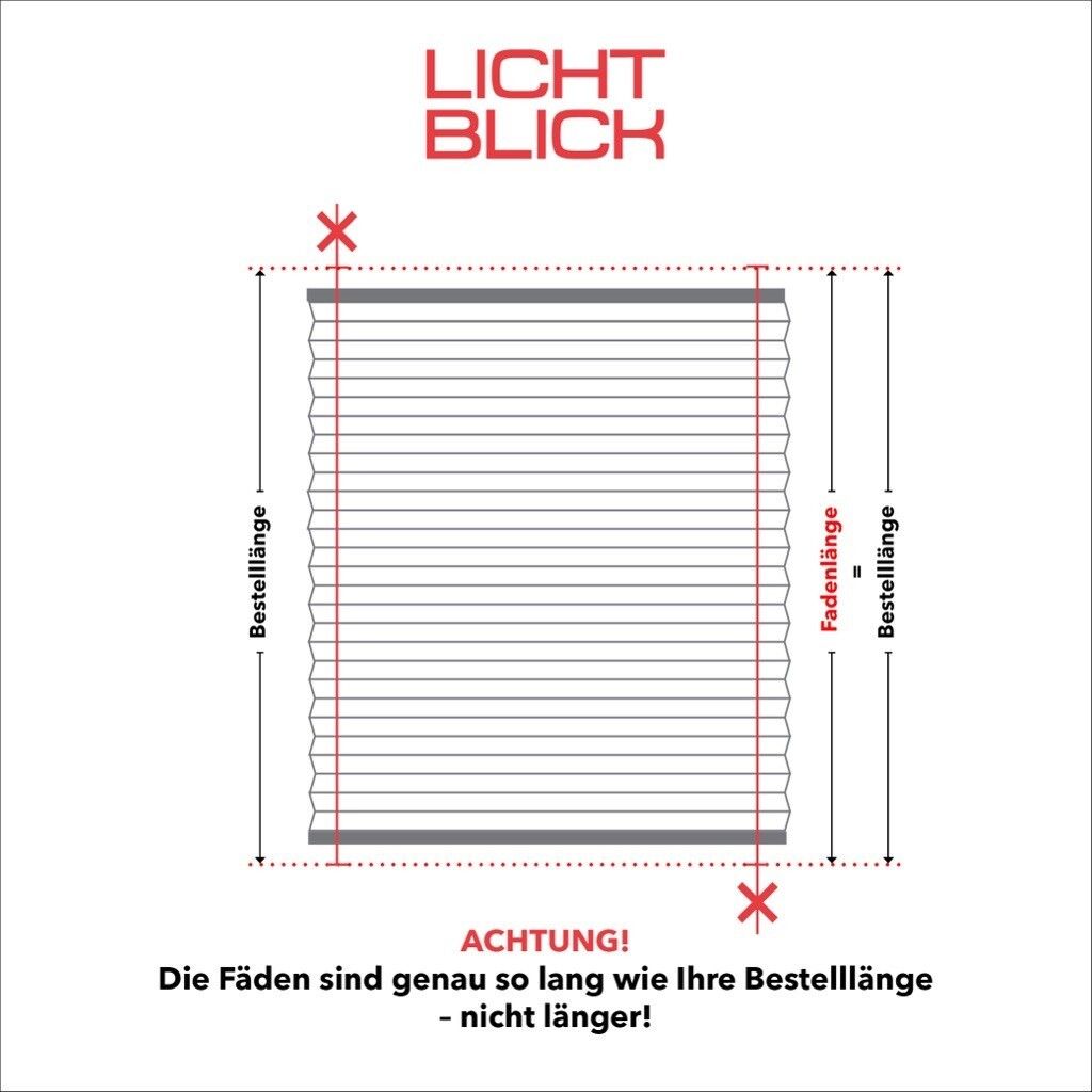 Lichtblick Plissee Klemmfix, ohne Bohren, verspannt, blickdicht - Beige 130 cm, 55 cm x 130 cm (B x L)