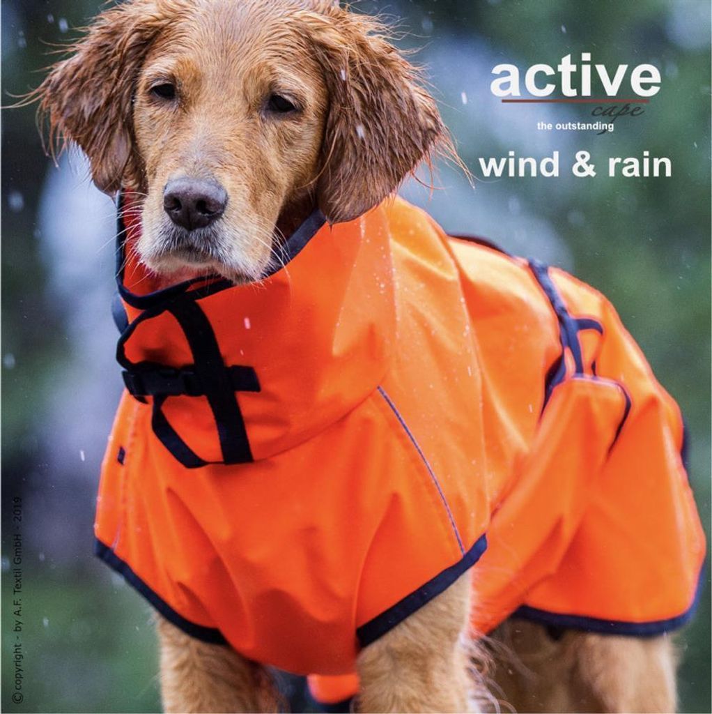 Active Cape Wind & Rain Mini orange 45 cm