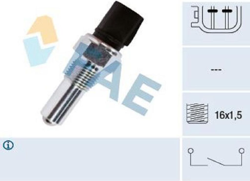 FAE Rückfahrschalter Schalter Rückfahrleuchte 40591 für FORD Fiesta Mk6 Schrägheck (JA8, JR8)