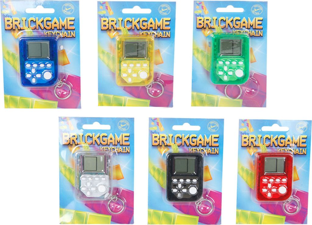 Spiel „Mini Brickgame“ – Schlüsselanhänger mit 26 Spielen