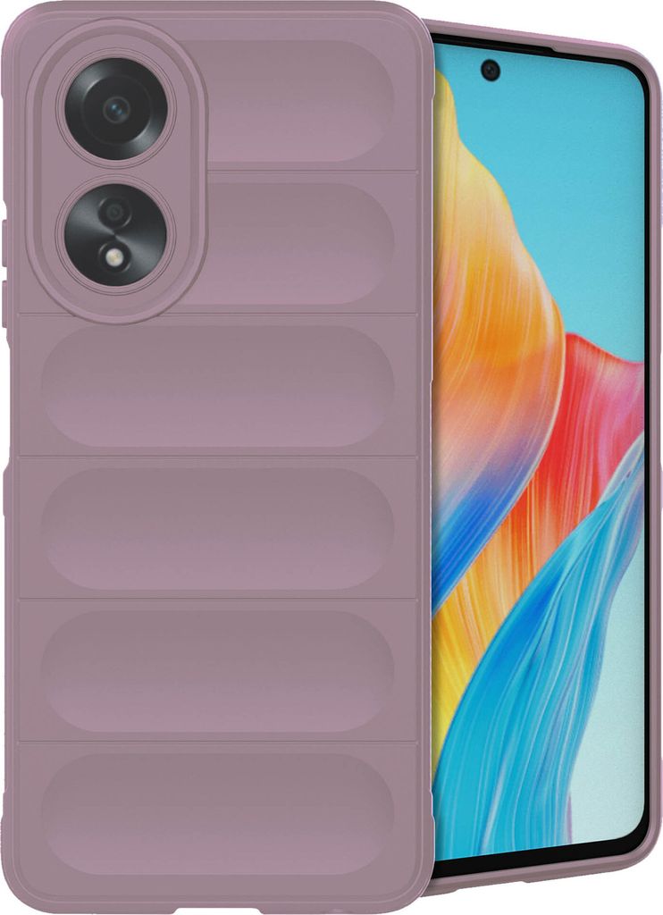 imoshion EasyGrip Backcover Oppo A58 - Violett