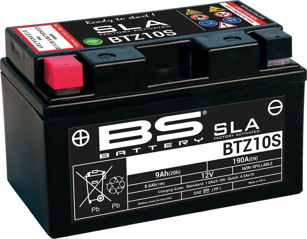 BS Battery Batteria SLA senza manutenzione attivata in Immagine del prodotto 