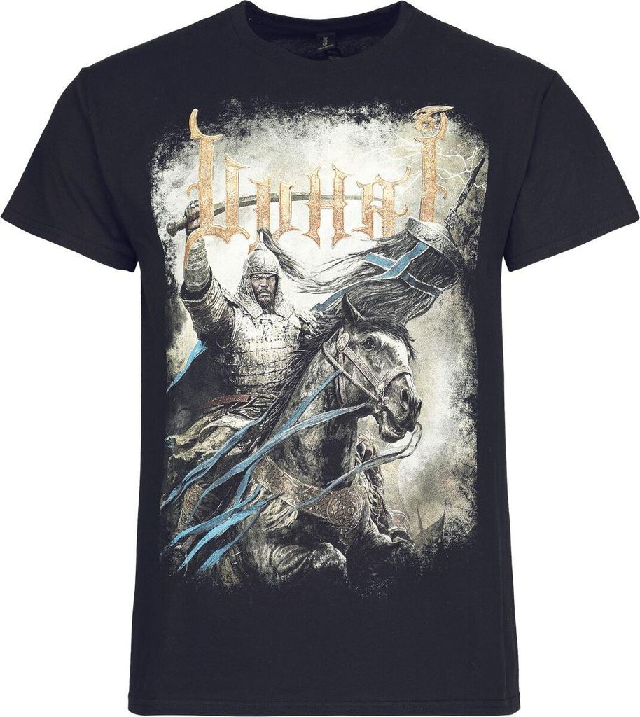Uuhai T-Shirt Herren Human Herds schwarz Band-Merch, Bands 100% Baumwolle XL